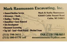 Mark Rasmussen Excavating, Inc.