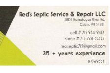 Red’s Septic Service & Repair